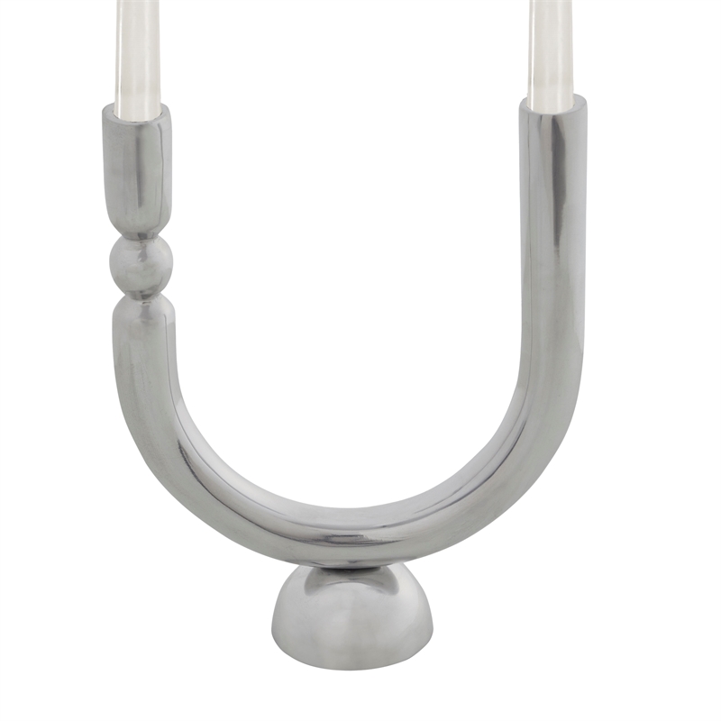 Darnay Candle Holder Gray