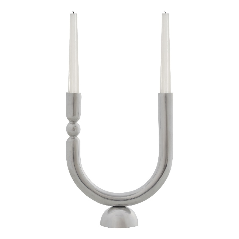 Darnay Candle Holder Gray