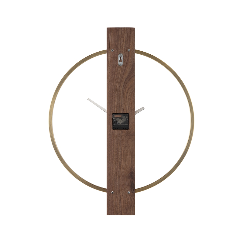 Avigail Wall Clock Antique Brushed Brass
