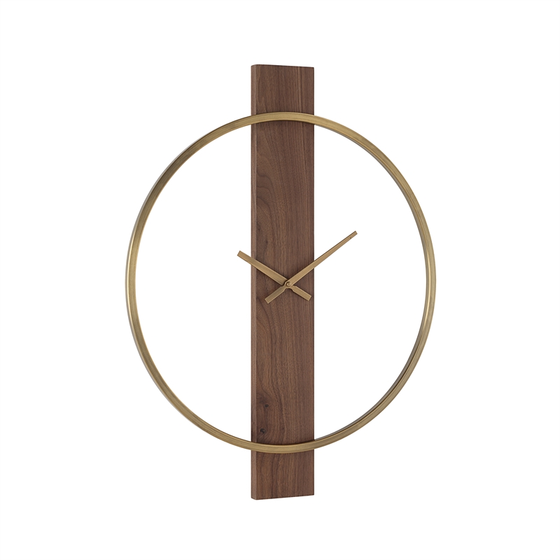 Avigail Wall Clock Antique Brushed Brass