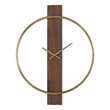 Avigail Wall Clock Antique Brushed Brass