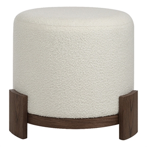 Chaves 18.0&quot Height Ottoman Off White