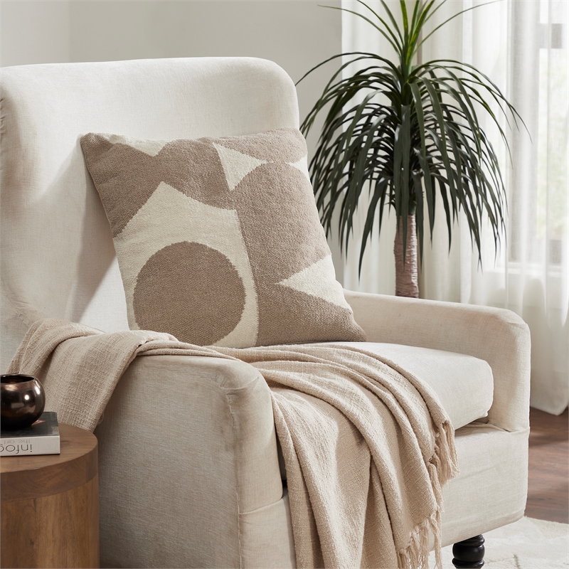 Ferla 20X20 Indoor Pillow Beige