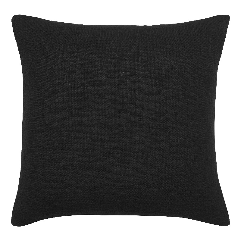 Rosso 22 X 22 Indoor Pillow Black