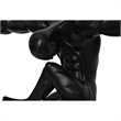 Mortal Indoor Aluminum Statue Matte Black