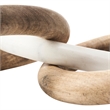 Lusine Indoor Mango Wood Decorative Object Natural Brown