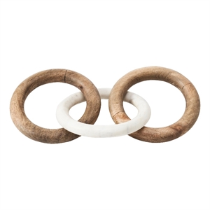 Lusine Indoor Mango Wood Decorative Object Natural Brown