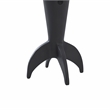 Rhodes Indoor Cast Aluminum Statue Matte Black