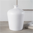 Alfano Indoor Ceramic Vase Matte White
