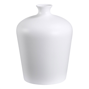 Alfano Indoor Ceramic Vase Matte White