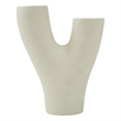 Wisteria Indoor Ceramic Stoneware Large Vase Textured Beige Semi-Gloss
