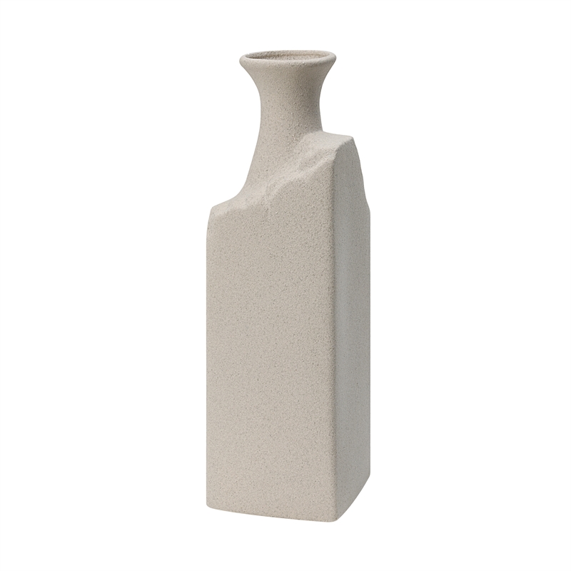 Adonia Indoor Porcelain Ceramic Vases Textured Cream
