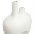 Pioneer Indoor Ceramic Vase Off White