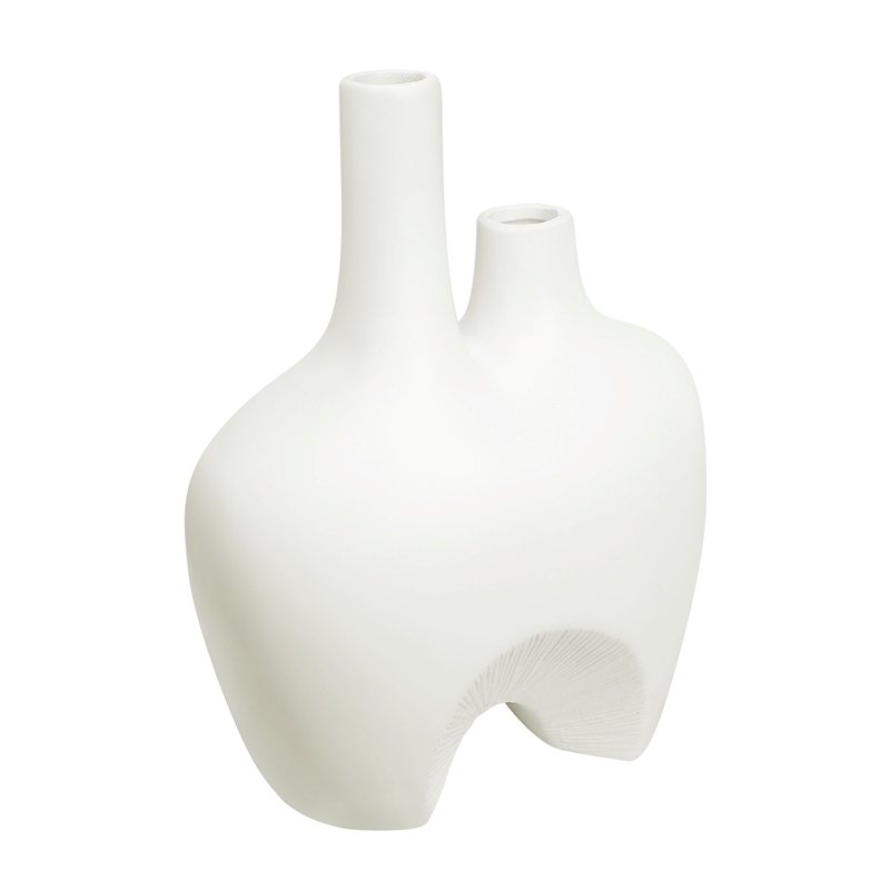 Pioneer Indoor Ceramic Vase Off White
