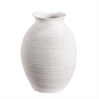 Zeb Indoor Ceramic Vase Matte White