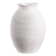 Zeb Indoor Ceramic Vase Matte White