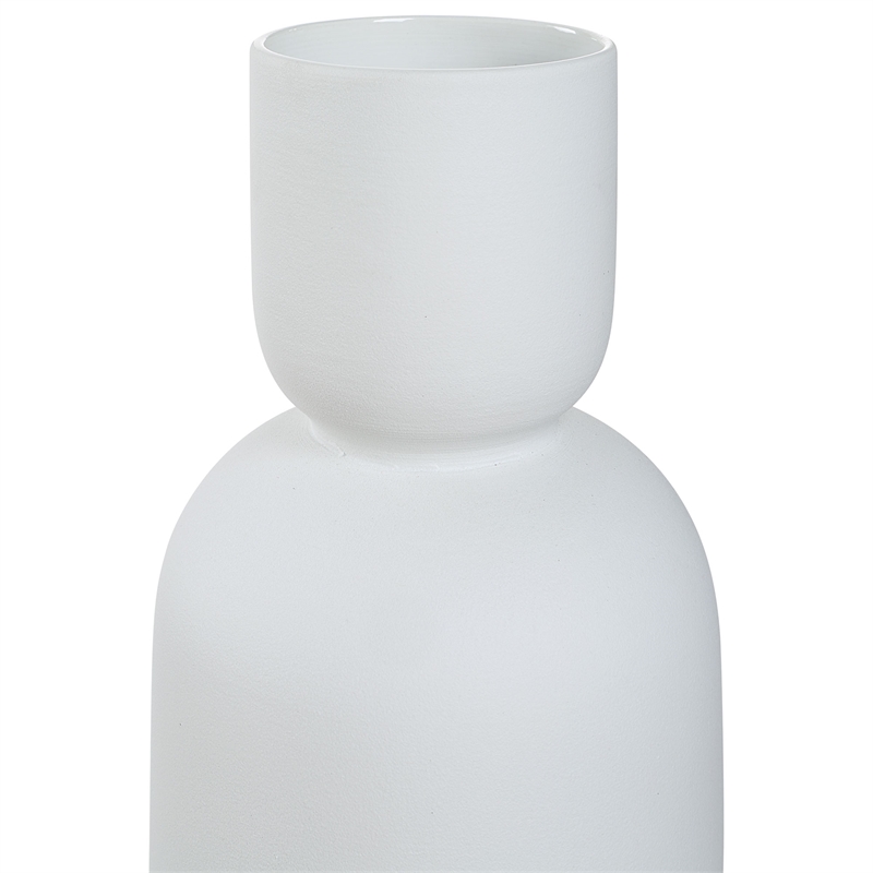 Dior Indoor Ceramic Vase Off White