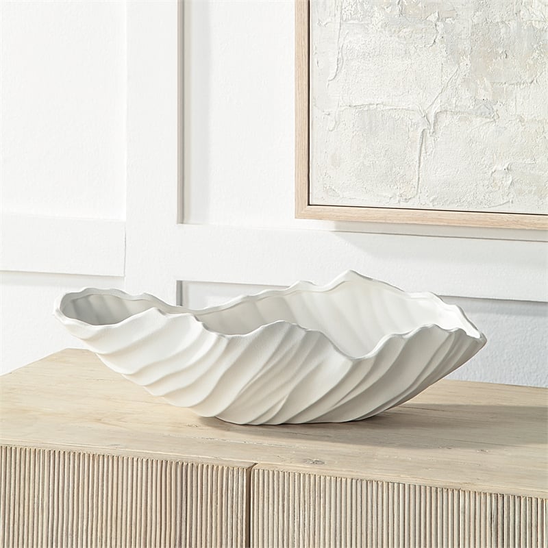 Darius Indoor Ceramic Bowl Matte White