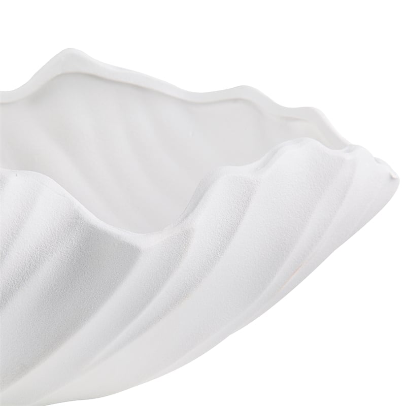 Darius Indoor Ceramic Bowl Matte White