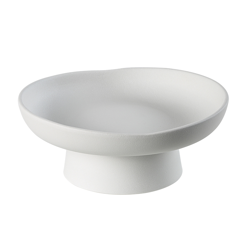 Malabo Indoor Porcelain Ceramic Bowl Matte Off White