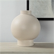 Lamoureux Indoor Ceramic Vase Textured Matte Ivory