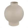 Lamoureux Indoor Ceramic Vase Textured Matte Ivory