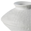 Mills Indoor Porcelain Ceramic Vase Matte Off White
