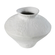 Mills Indoor Porcelain Ceramic Vase Matte Off White