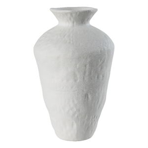 Melton Indoor Porcelain Ceramic Vase Matte Off White