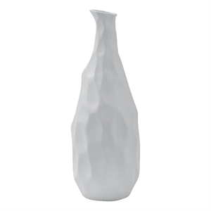 Blouin Indoor Ceramic Stoneware Vase White Semi-Gloss