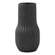 Nocera Indoor Ceramic Stoneware Vase Matte Black