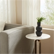 Icarus Indoor Ceramic Stoneware Vase Matte Black