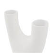 Avignon Indoor Ceramic Stoneware Small Vase Matte Off White
