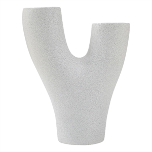 Jocasta Indoor Ceramic Stoneware Large Vase Textured Matte Off White