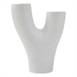Jocasta Indoor Ceramic Stoneware Large Vase Textured Matte Off White