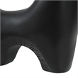 Doppio Indoor Ceramic Vase Matte Black