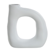 Vostra Indoor Ceramic Vase Matte Off White