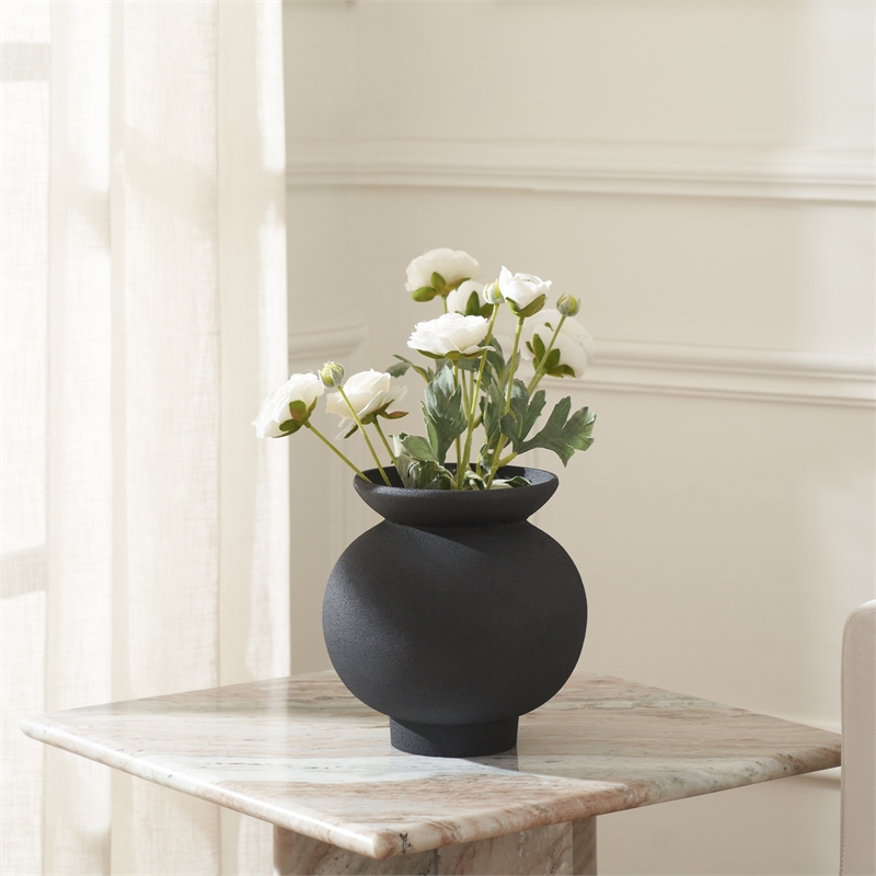 Cadiz Indoor Vase Black