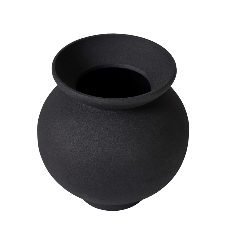 Cadiz Indoor Vase Black