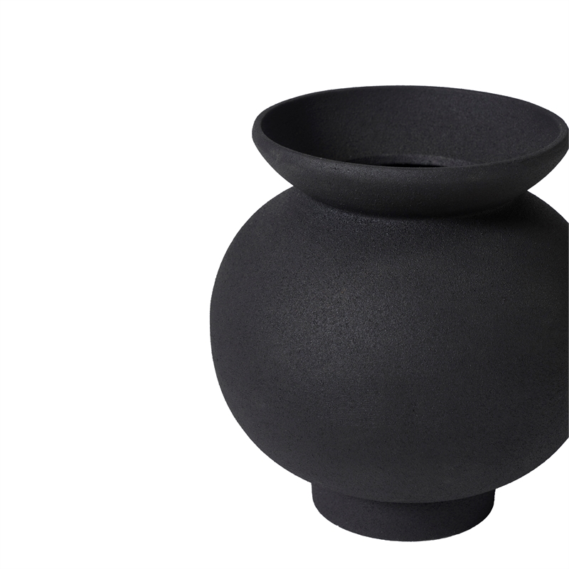 Cadiz Indoor Vase Black