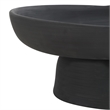 Malabo Indoor Ceramic Vase Black