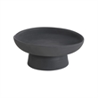 Malabo Indoor Ceramic Vase Black