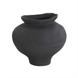 Elia Indoor Ceramic Vase Black