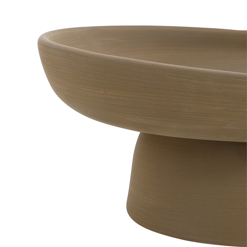 Malbo Indoor Ceramic Vase Brown
