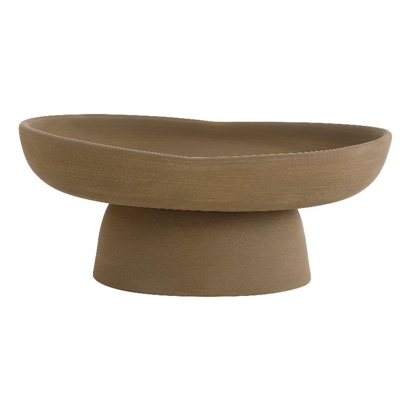 Malbo Indoor Ceramic Vase Brown