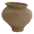 Elia Indoor Ceramic Vase Brown