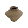 Mills Indoor Ceramic Vase Brown