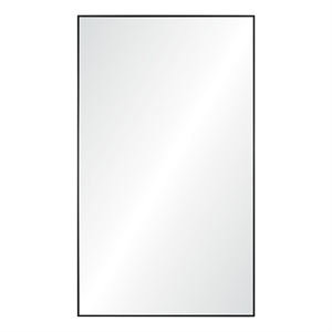 Keene 83&quot Tall Rectangle Full Length Mirror Black
