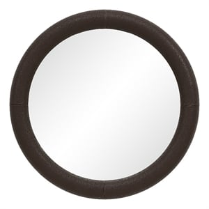 Potro 45&quot H x 45&quot W Wall Mirror Dark Brown