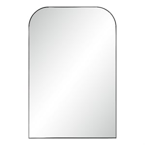 Opalina 60&quot H x 40&quot W Wall Mirror Matte Black